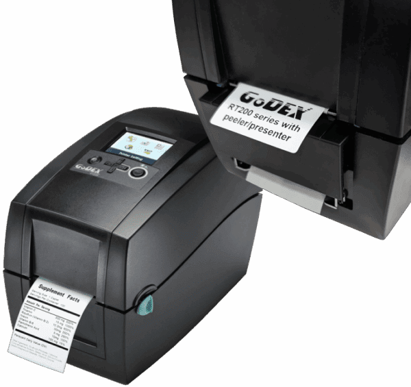 Godex Rt200i Labels GoDEX RT200i Label Printer with Peeler/Presenter - DCS (Aust.) Pty. Ltd.