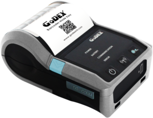 GoDEX MX30L+ 3" Portable/Mobile Linerless Printer